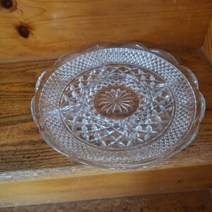 Empire Glass Chip Dip Tray
